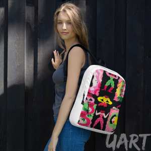 Backpack «Legs & Lips» by Liza Obukhovska
