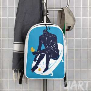 Minimalist Backpack «Calm» by Arthur Soletskyi