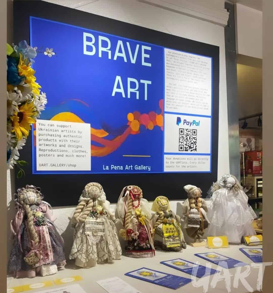 Brave Art Exhibition in Austin