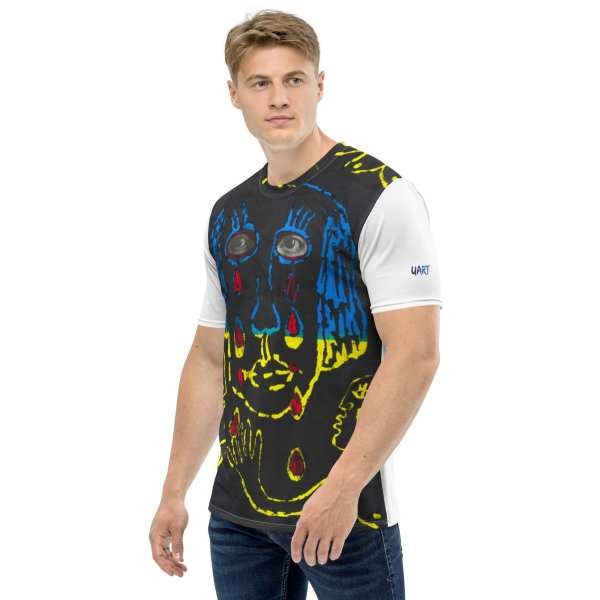 Men’s t-shirt with artwork by Francoise Oz & Bohdan Perevertun