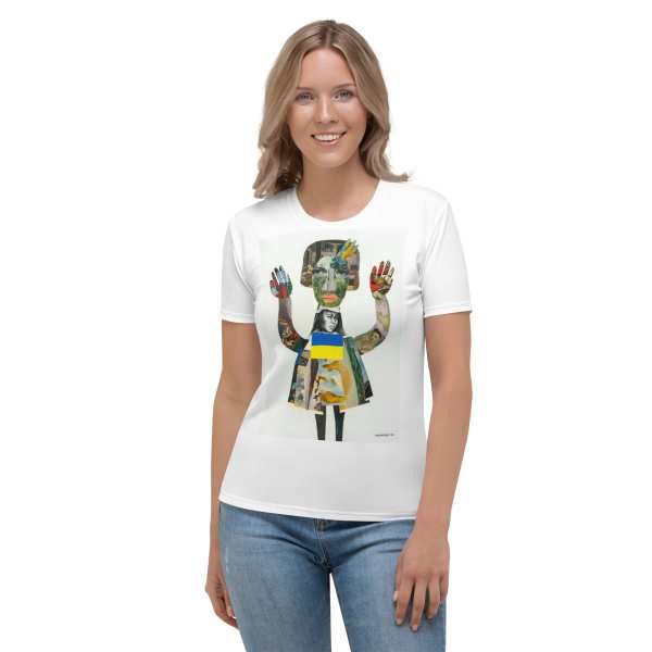 Women’s T-shirt Oranta by Francoise Oz & Bohdan Perevertun