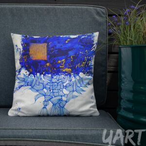 Premium Pillow «Dream-grass» by Iryna Nyavchuk