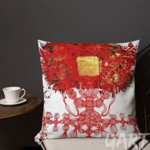 Premium Pillow «Mandrake» by Iryna Nyavchuk