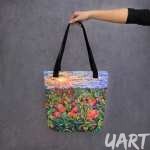 Tote bag «Poppies field» by Tanbelia