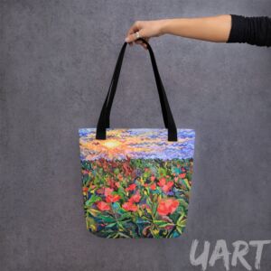 Tote bag «Poppies field» by Tanbelia