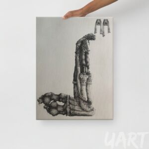 Canvas «Pray for Ukraine» by Dmytro Kryshovsky