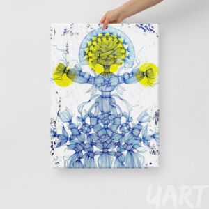 Canvas «Shining Maiden» by Iryna Nyavchuk
