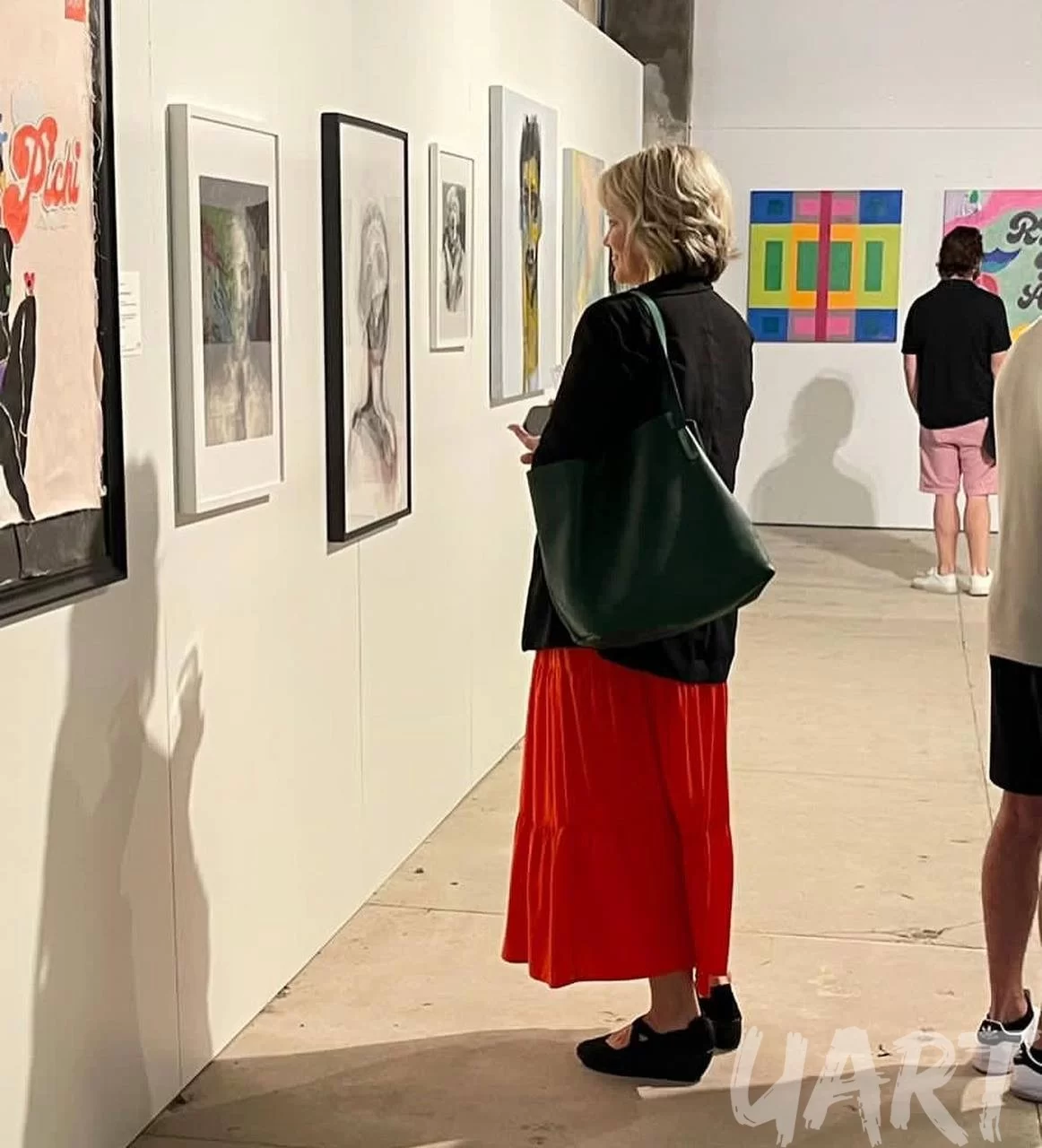 UART artists parade at «The Art of Peace» exhibition