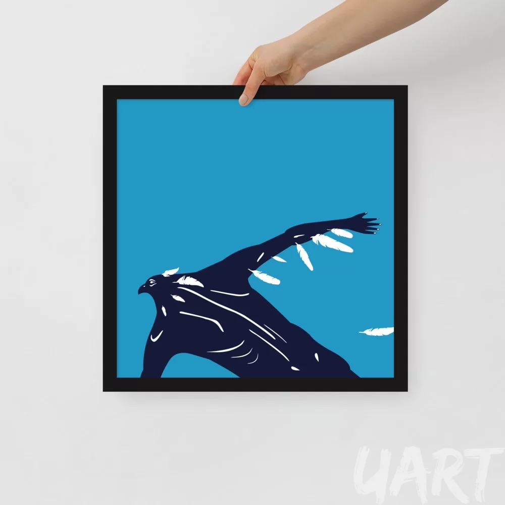 Framed poster «Birdman» by Arthur Soletskyi - Image 3