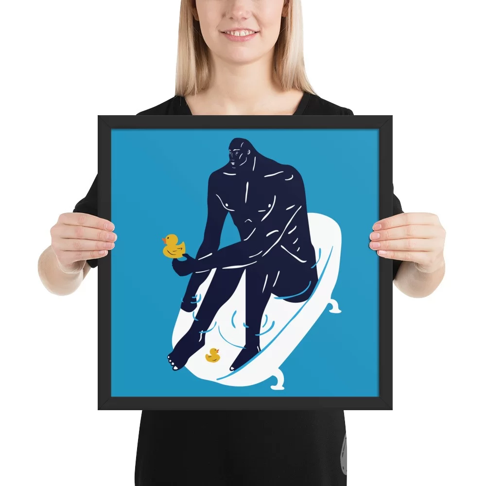 Framed poster «Calm» by Arthur Soletskyi - Image 3