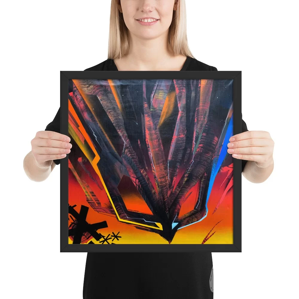 Framed poster «Will» by Andrew Horbal - Image 3