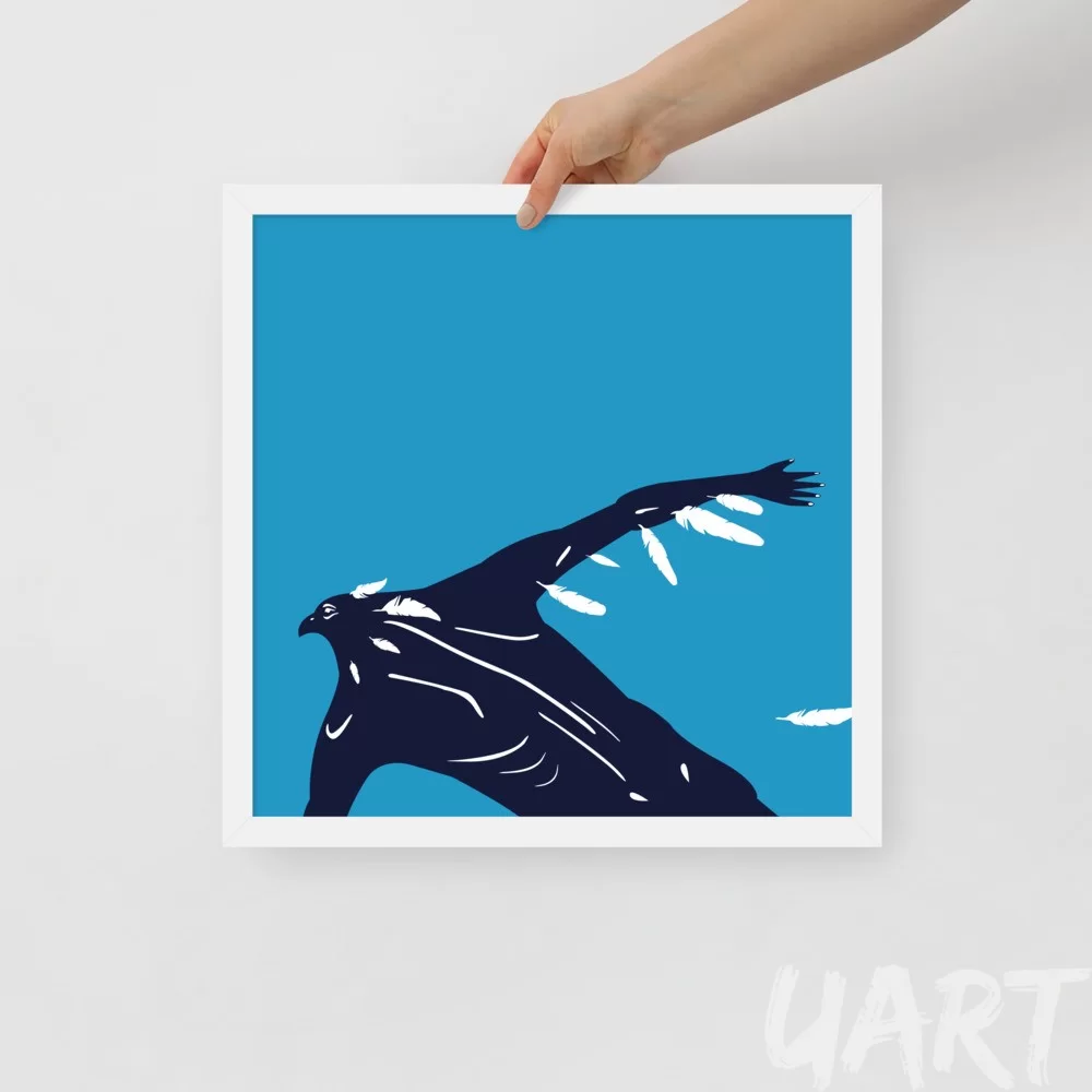 Framed poster «Birdman» by Arthur Soletskyi - Image 4