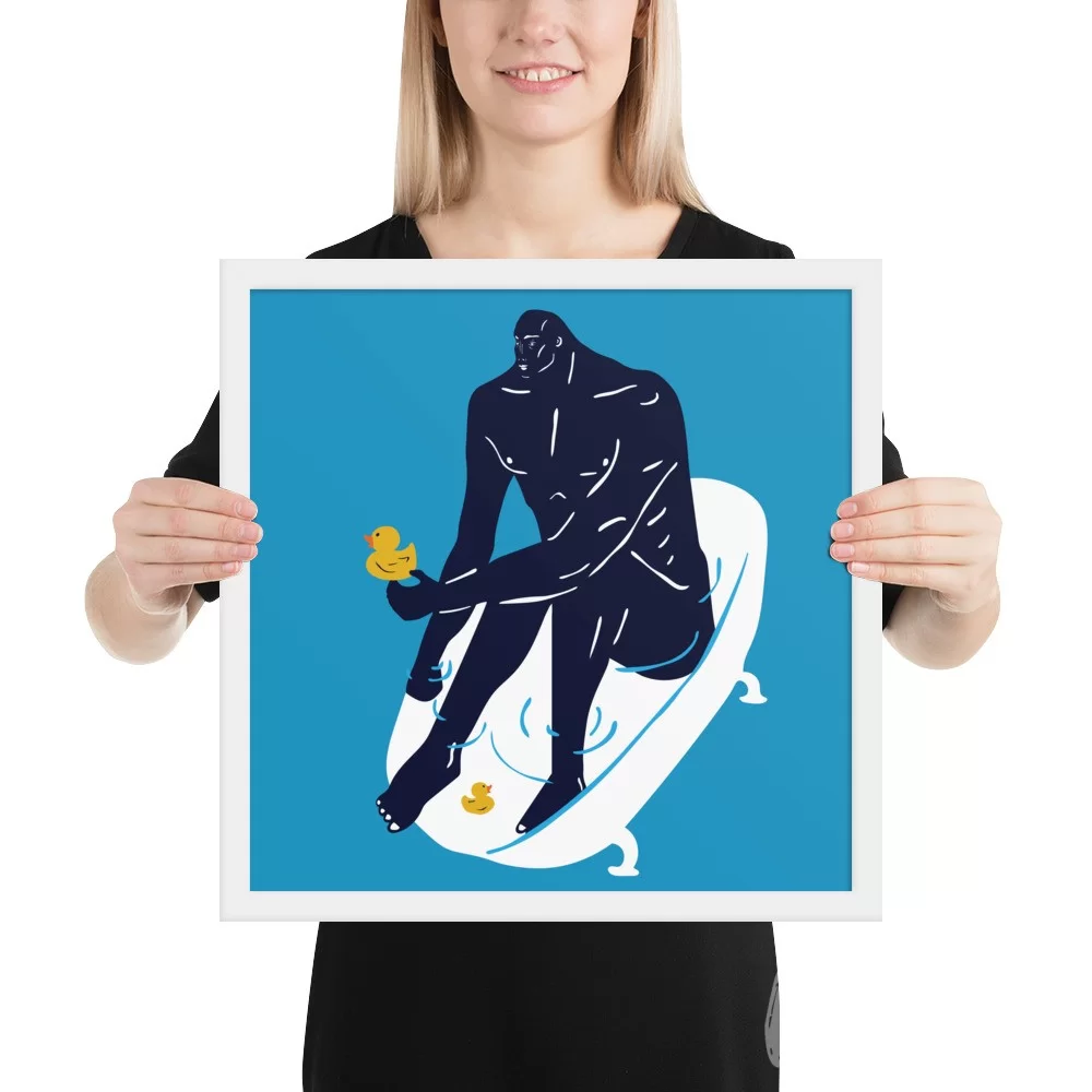 Framed poster «Calm» by Arthur Soletskyi - Image 4