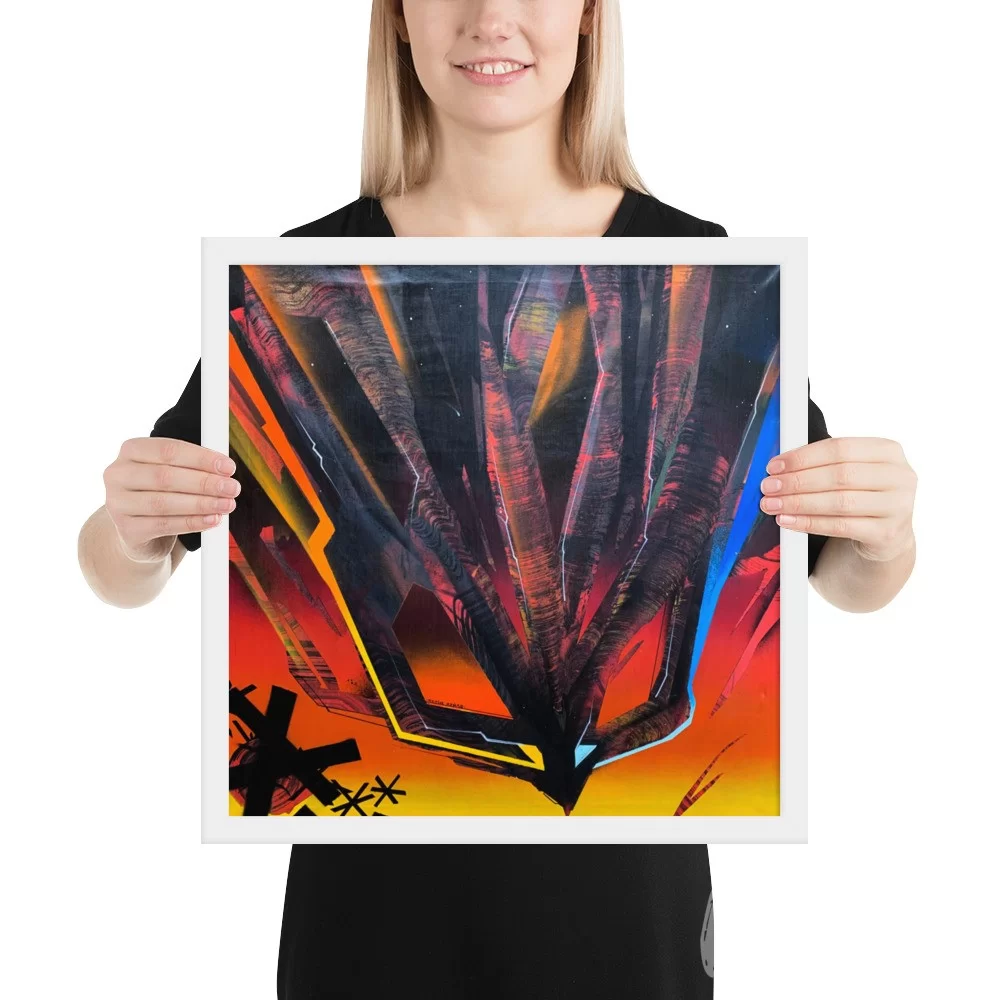 Framed poster «Will» by Andrew Horbal - Image 4