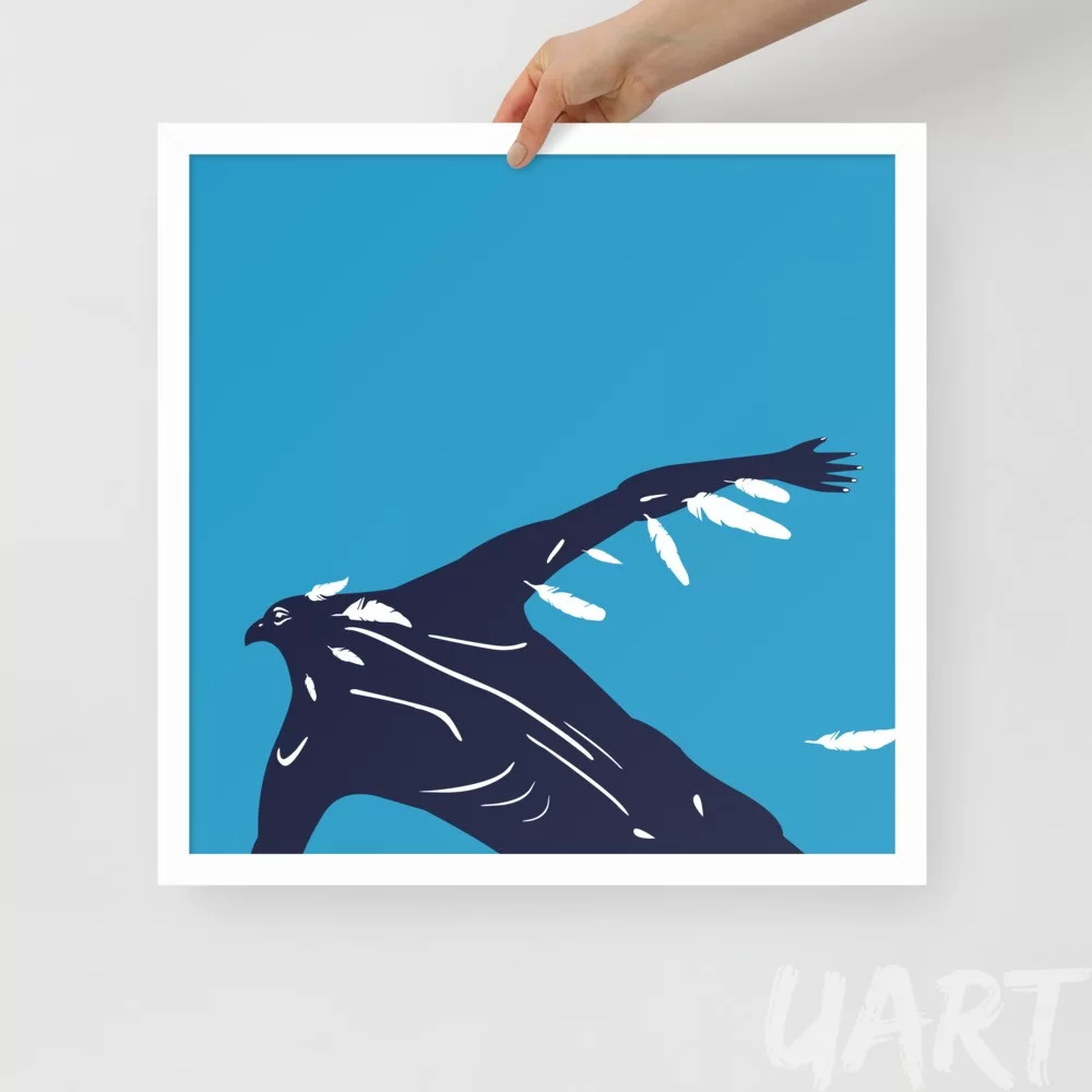 Framed poster «Birdman» by Arthur Soletskyi - Image 2