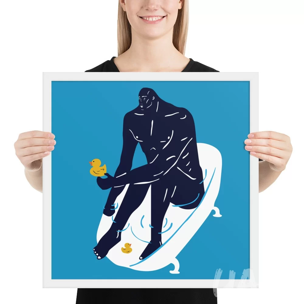 Framed poster «Calm» by Arthur Soletskyi - Image 2