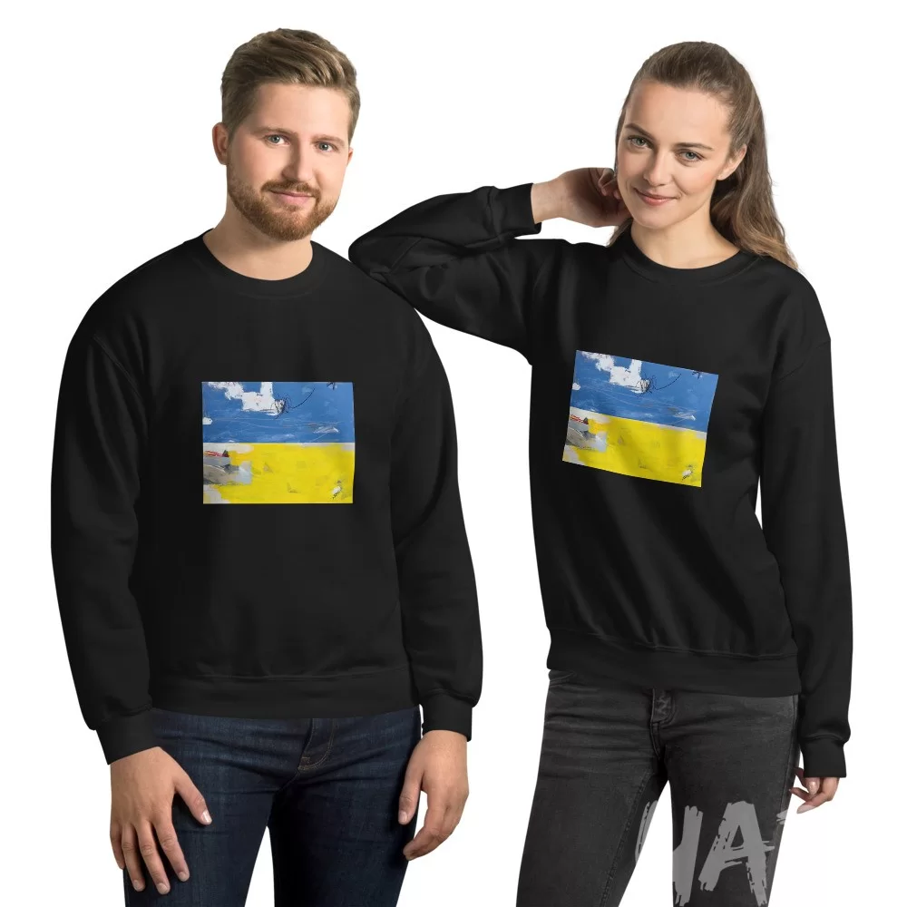 Unisex Sweatshirt «Everything will be Ukraine» by Tanya Lytko