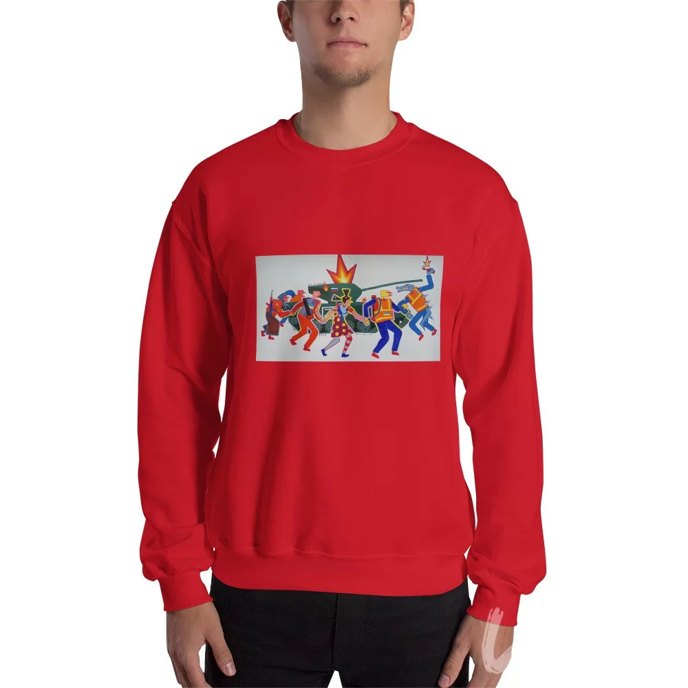 Unisex Sweatshirt «Dance» by Denys Metelin - Image 7