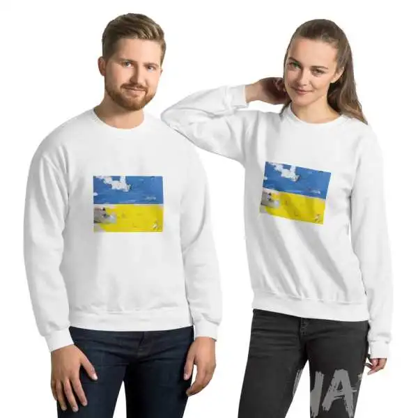 Unisex Sweatshirt «Everything will be Ukraine» by Tanya Lytko