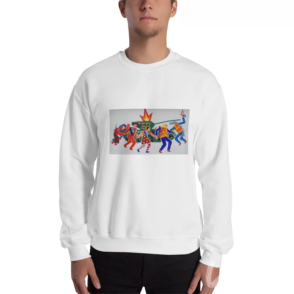 Unisex Sweatshirt «Dance» by Denys Metelin - Image 3