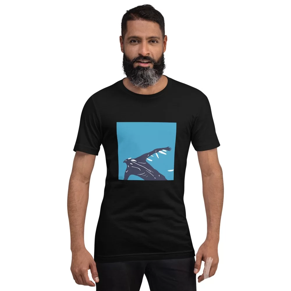 Unisex t-shirt «Birdman» by Arthur Soletskyi - Image 3