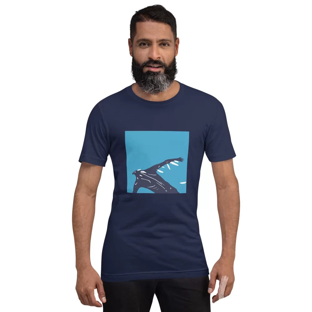 Unisex t-shirt «Birdman» by Arthur Soletskyi - Image 7