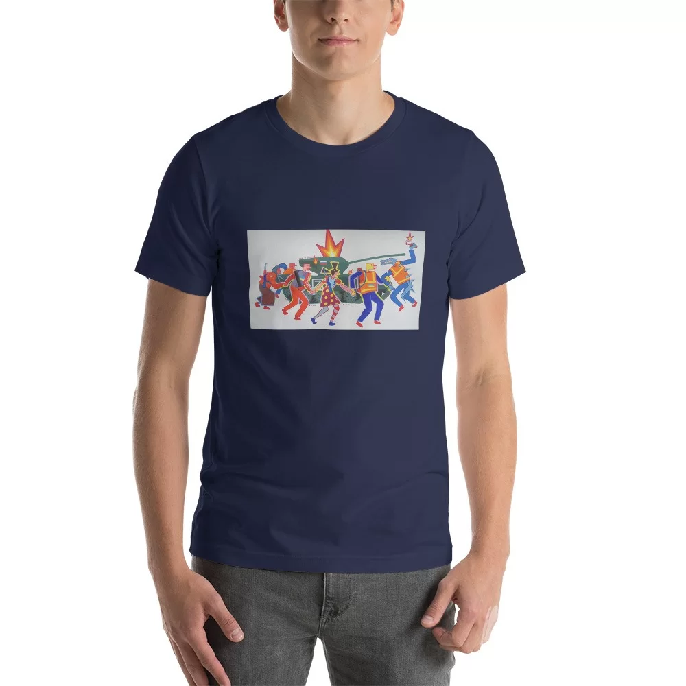 Unisex t-shirt «Dance» by Denys Metelin - Image 7