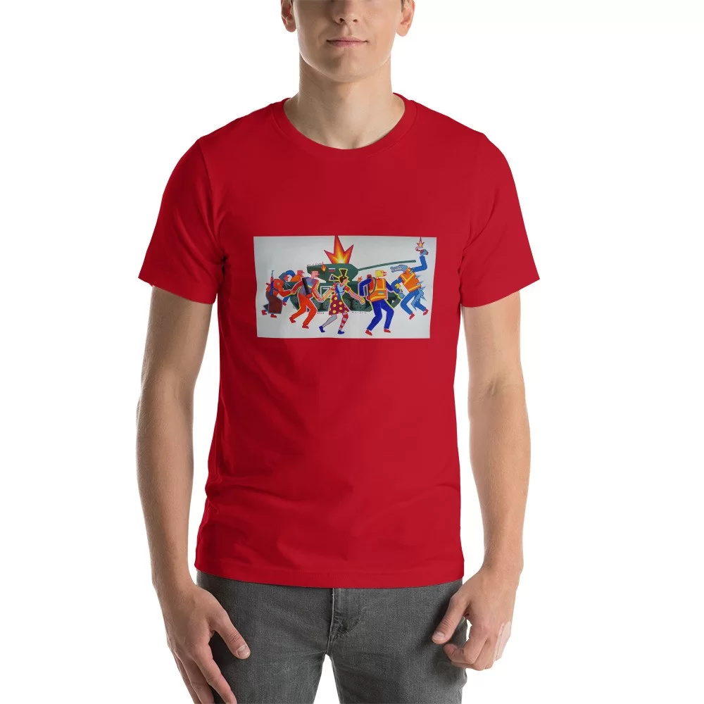 Unisex t-shirt «Dance» by Denys Metelin - Image 9