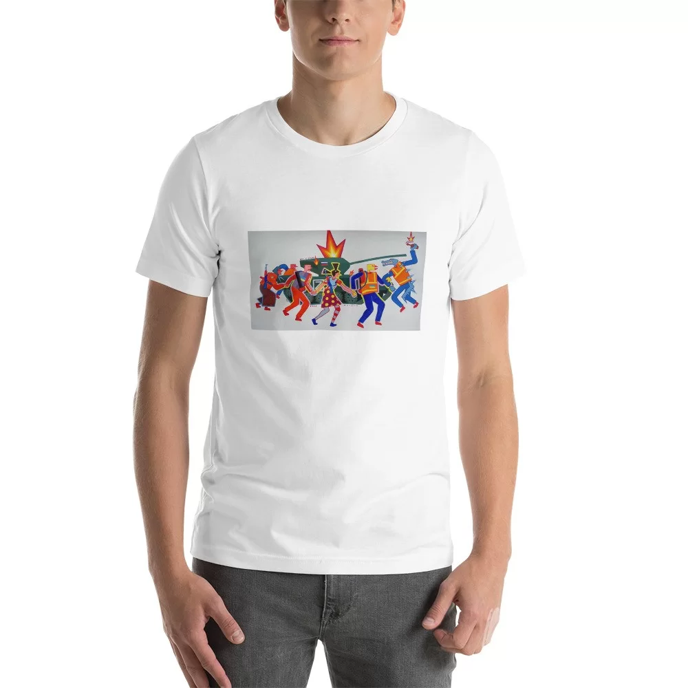 Unisex t-shirt «Dance» by Denys Metelin - Image 5