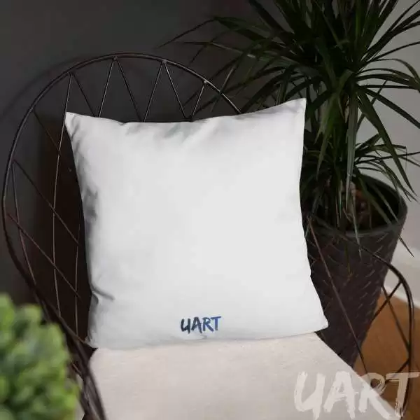 Basic Pillow with artwork by Olga Kovtun