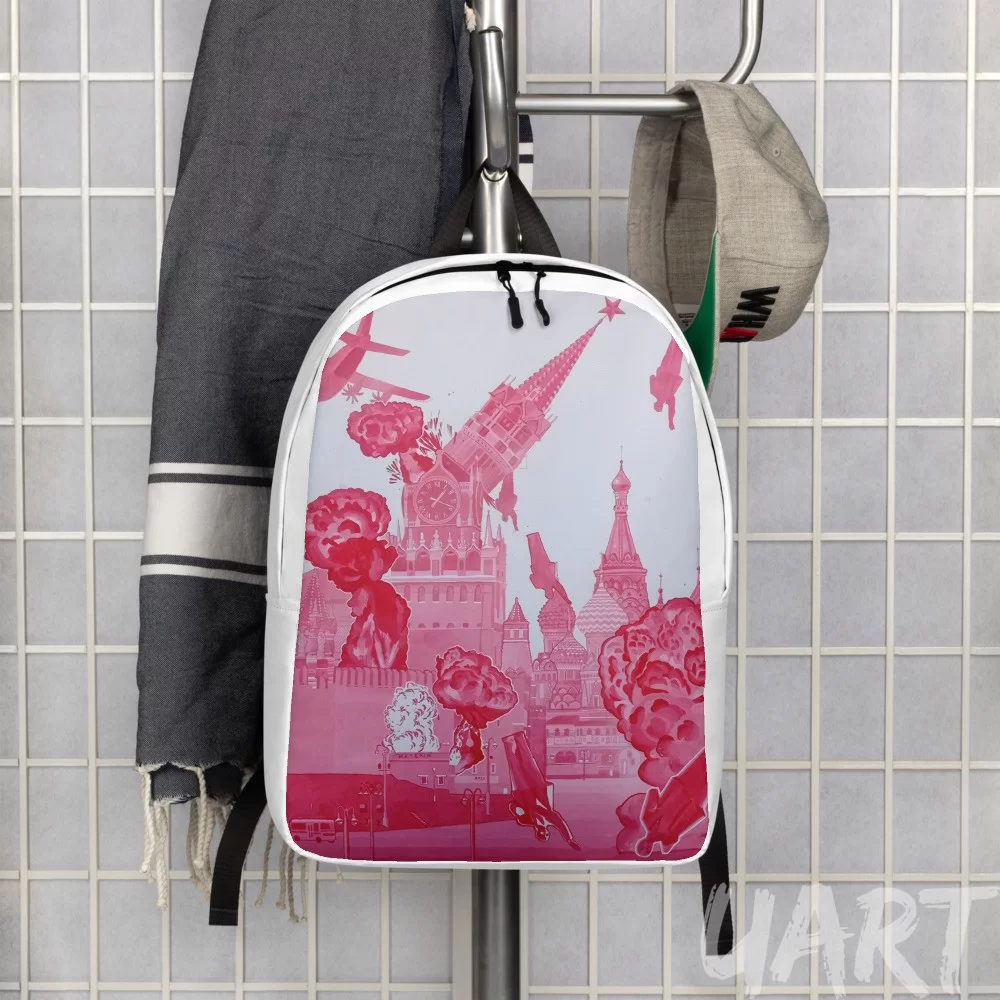 Minimalist Backpack «Ukrainian Dream» by Denys Metelin