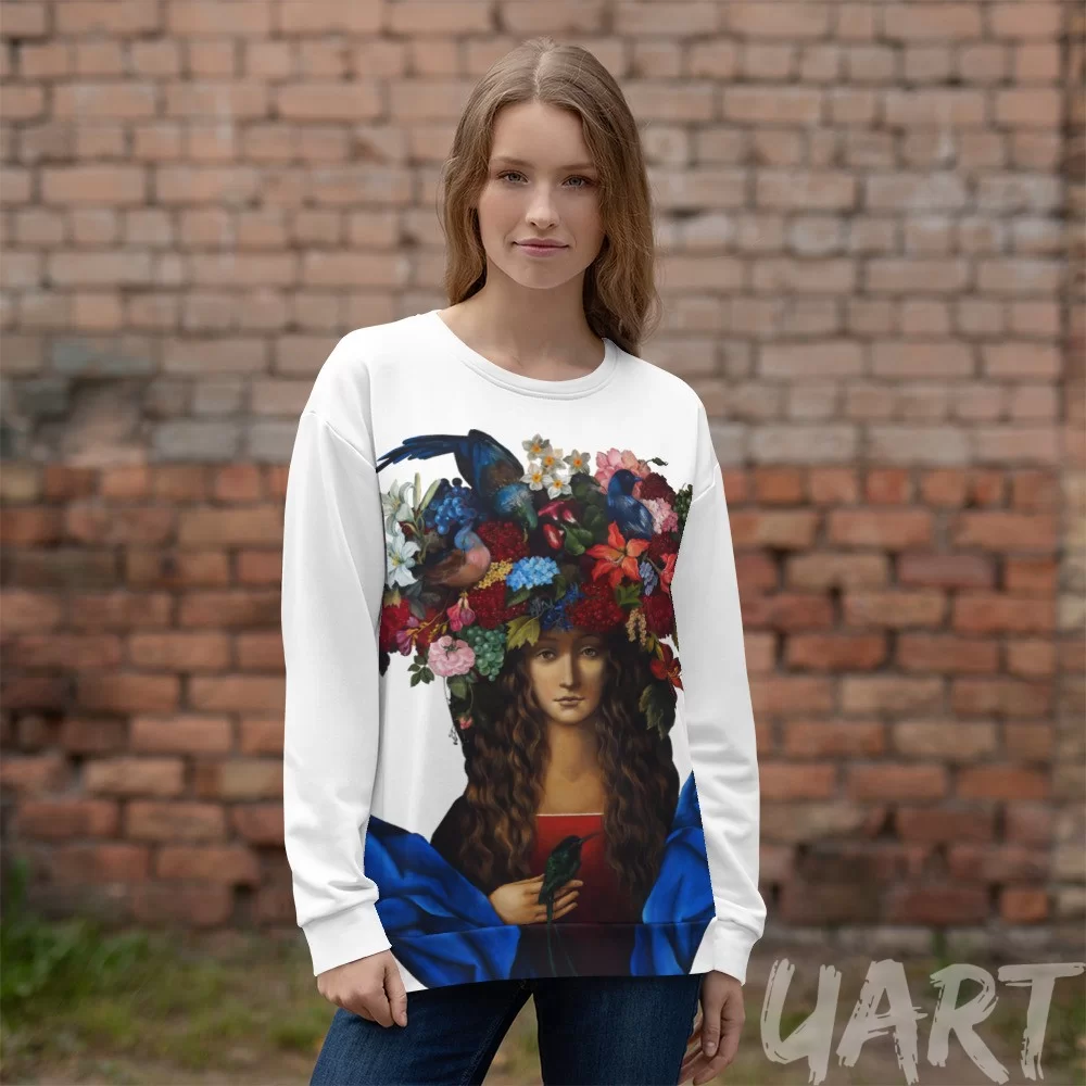 Unisex Sweatshirt “Birds of Harmony” by Olga Kovtun