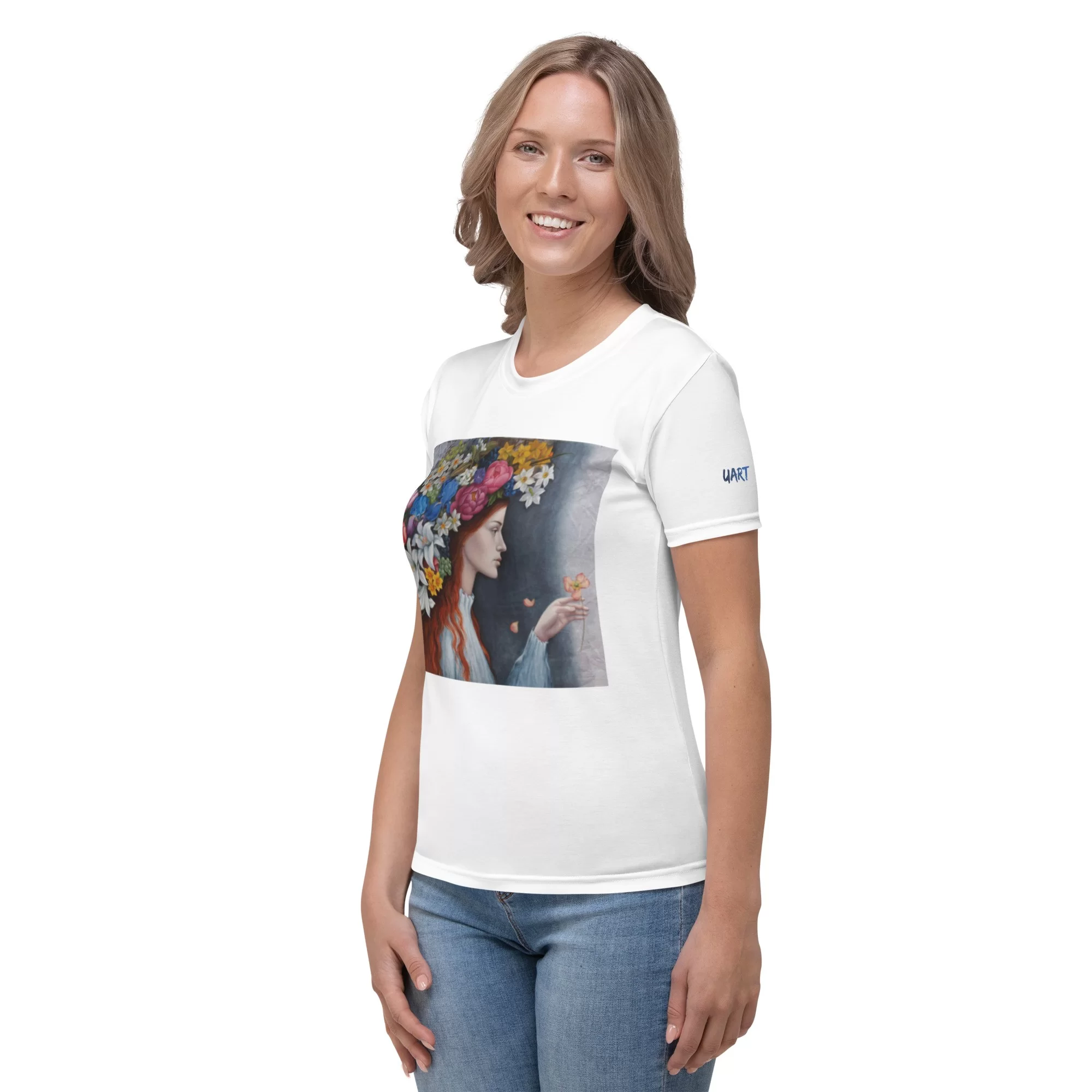 Women's T-shirt with artwork by Olga Kovtun - Image 2