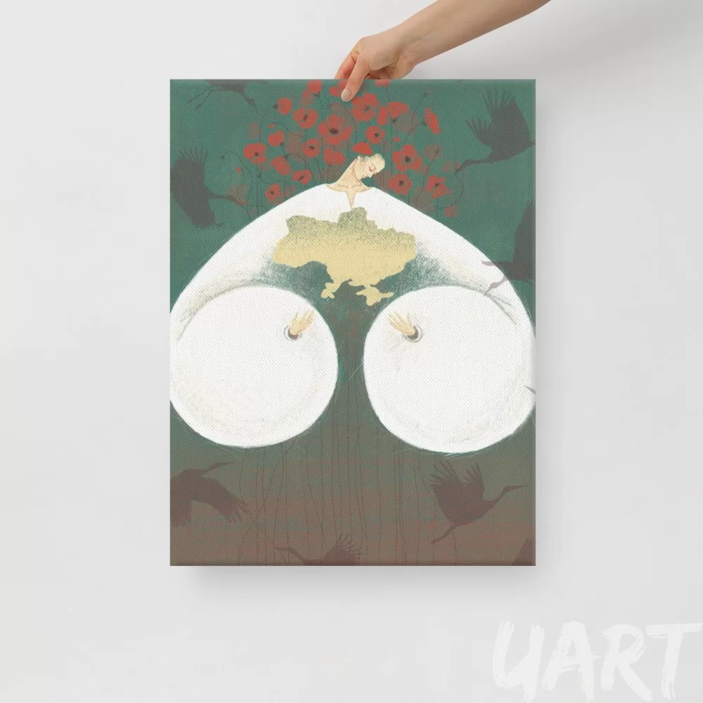 Canvas «All in Hands» by Olya Haydamaka - Image 2