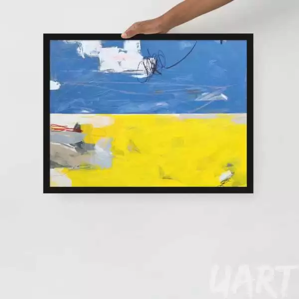 Framed poster «Everything will be Ukraine» by Tanya Lytko
