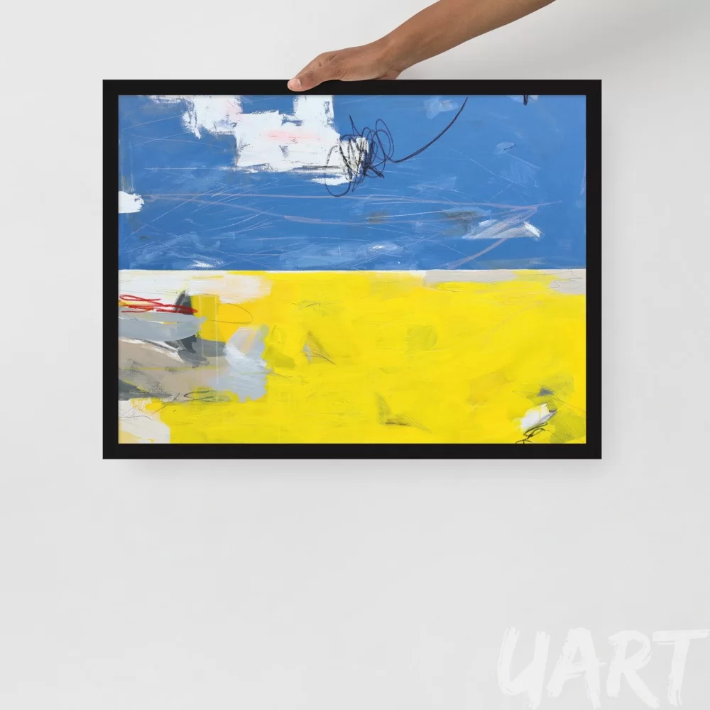 Framed poster «Everything will be Ukraine» by Tanya Lytko