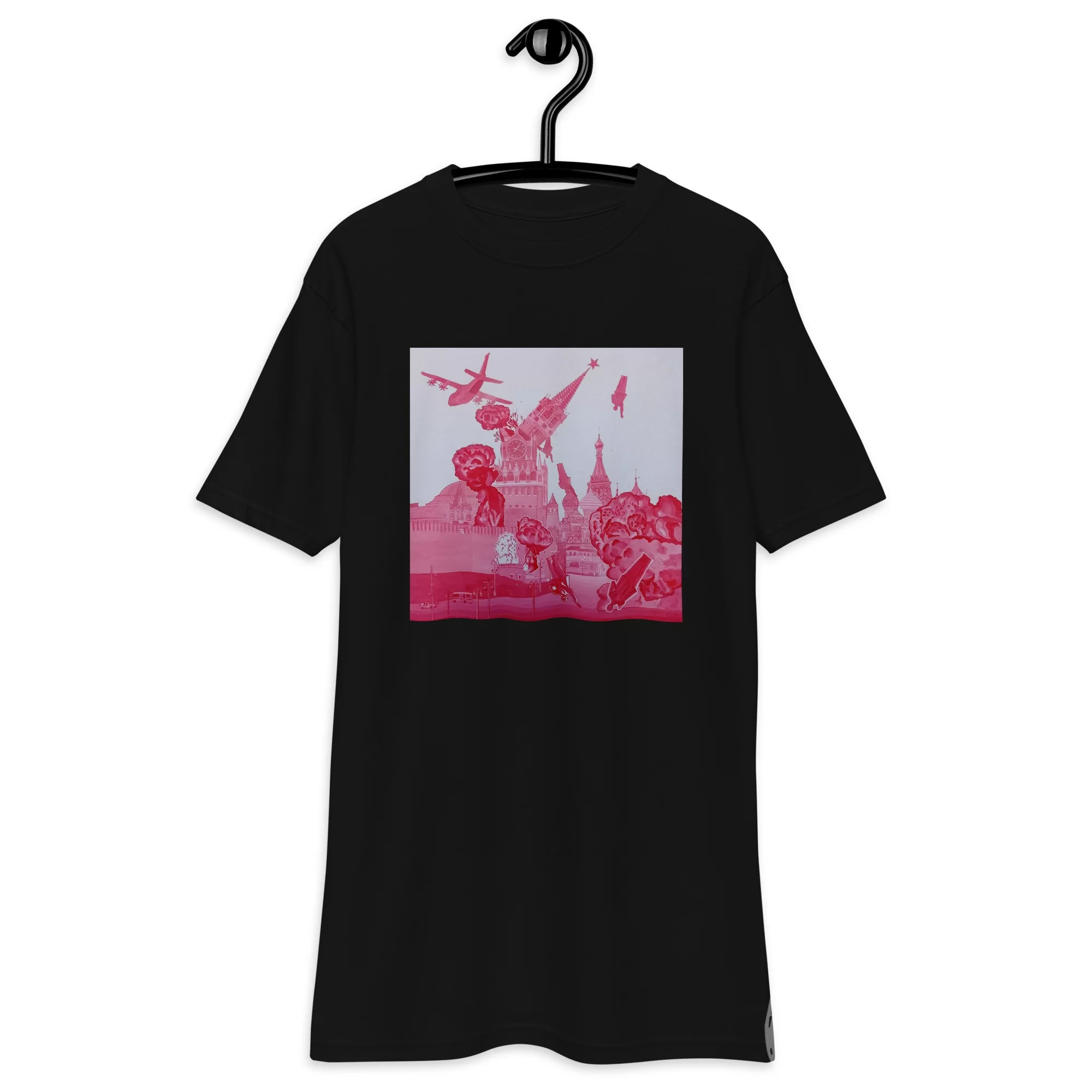 Men’s premium heavyweight tee «Ukrainian Dream» by Denys Metelin - Image 5