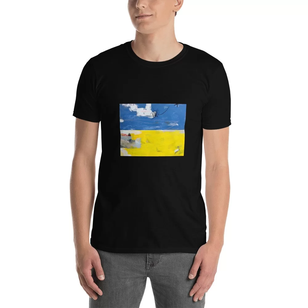 Short-Sleeve Unisex T-Shirt «Everything will be Ukraine» by Tanya Lytko - Image 3
