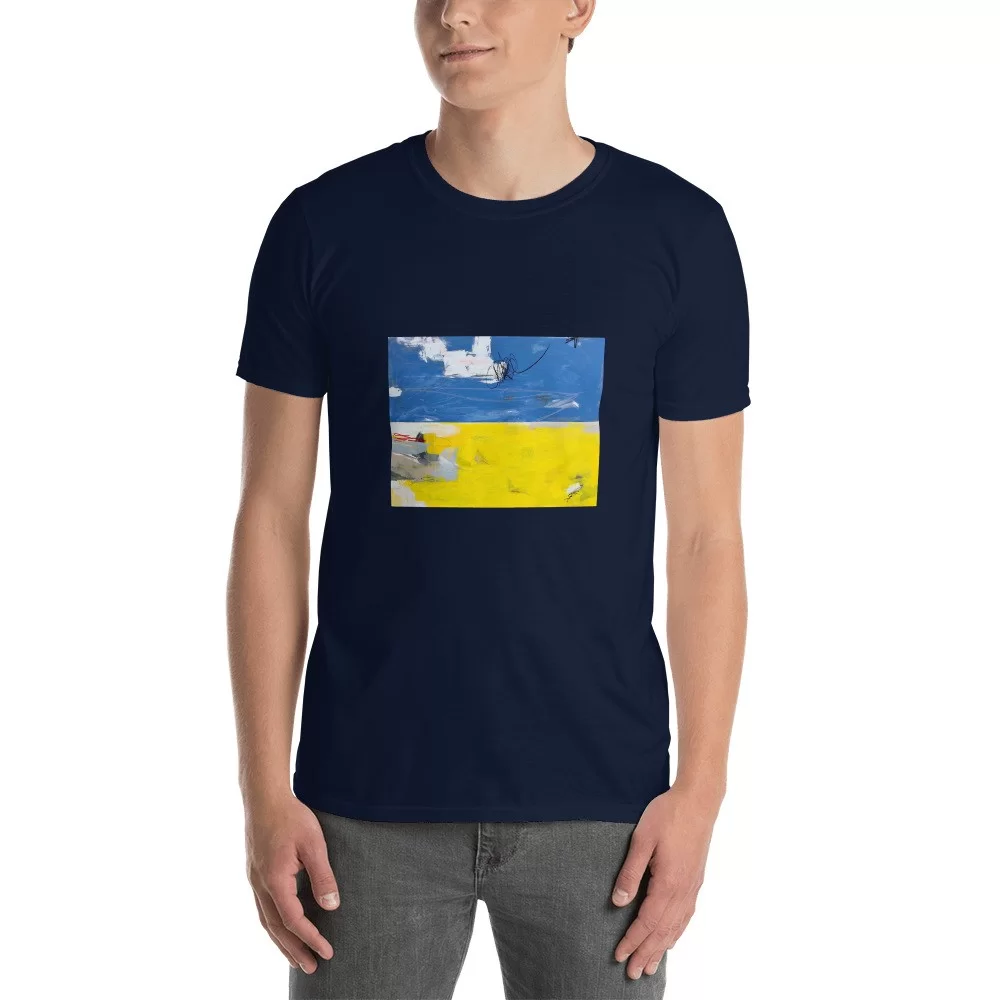 Short-Sleeve Unisex T-Shirt «Everything will be Ukraine» by Tanya Lytko - Image 5
