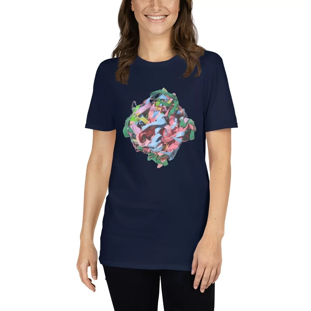 Short-Sleeve Unisex T-Shirt with artwork «Infinity» by Tanbelia - Image 6