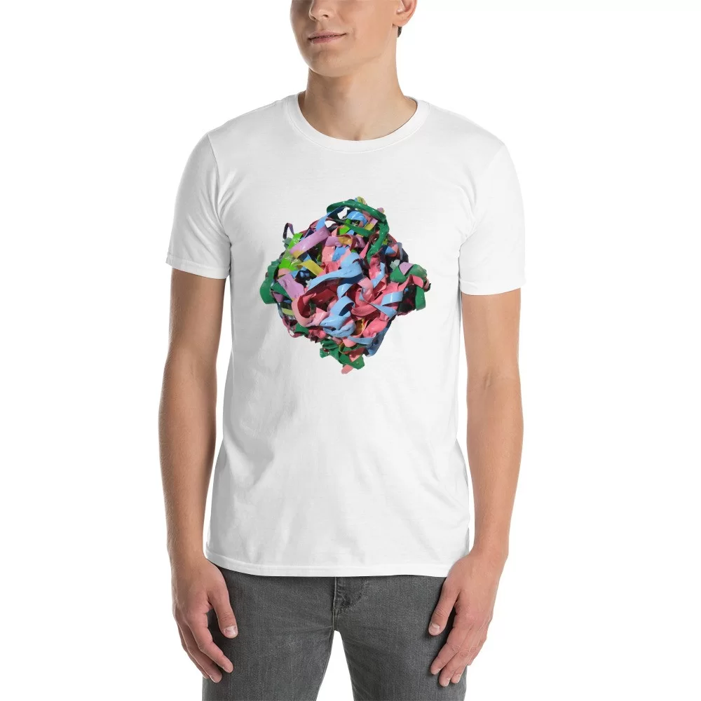 Short-Sleeve Unisex T-Shirt with artwork «Infinity» by Tanbelia - Image 3