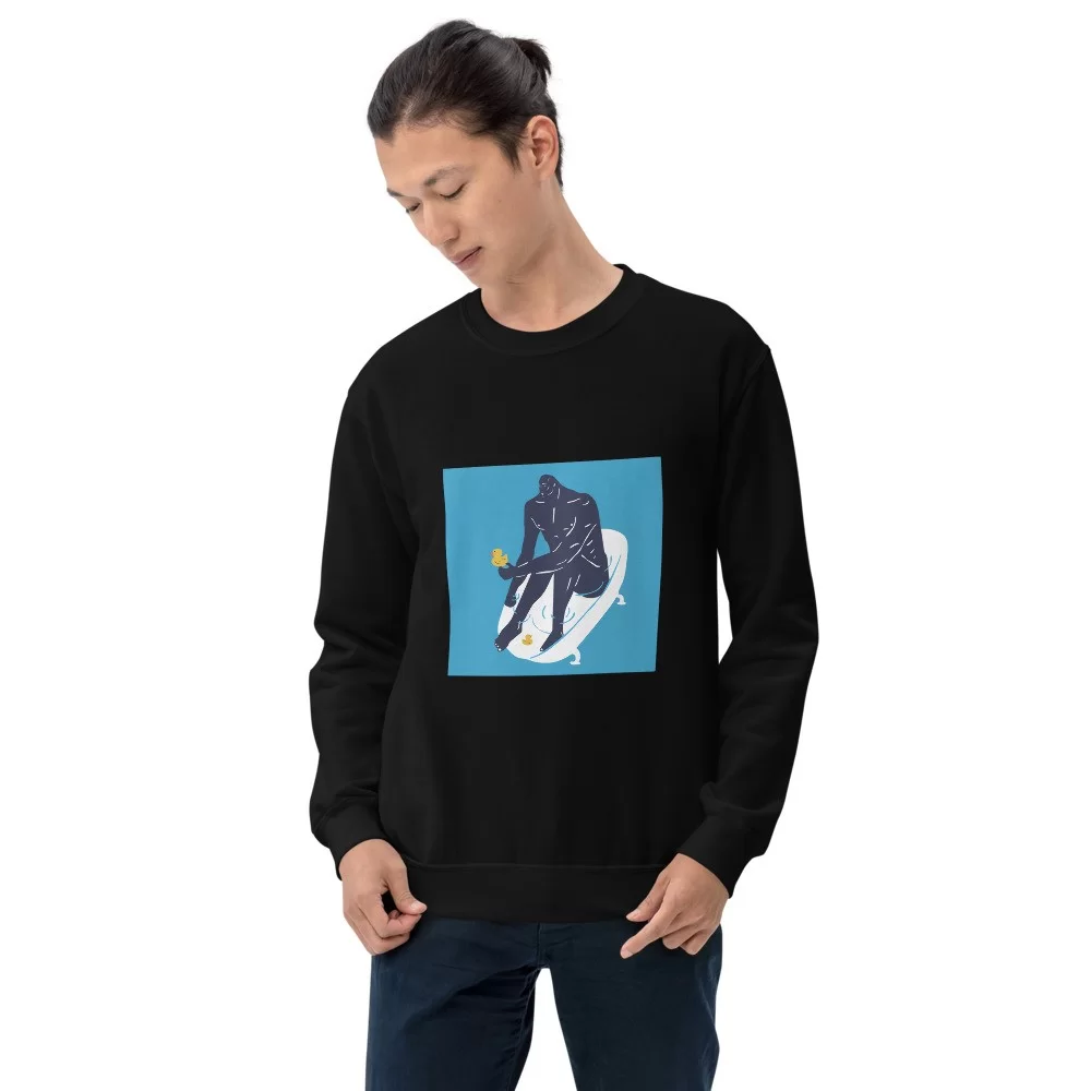 Unisex Sweatshirt «Calm» by Arthur Soletskyi - Image 3