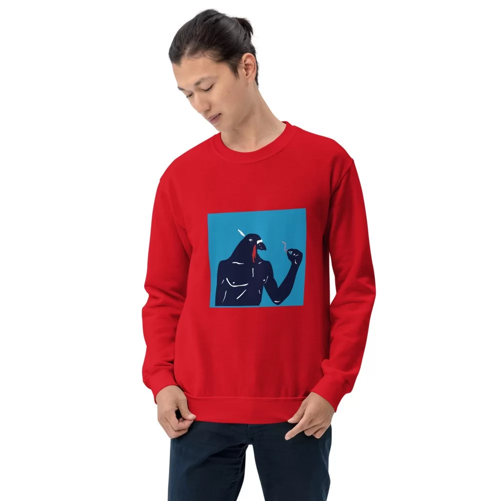 Unisex Sweatshirt «Pigeonman» by Arthur Soletskyi