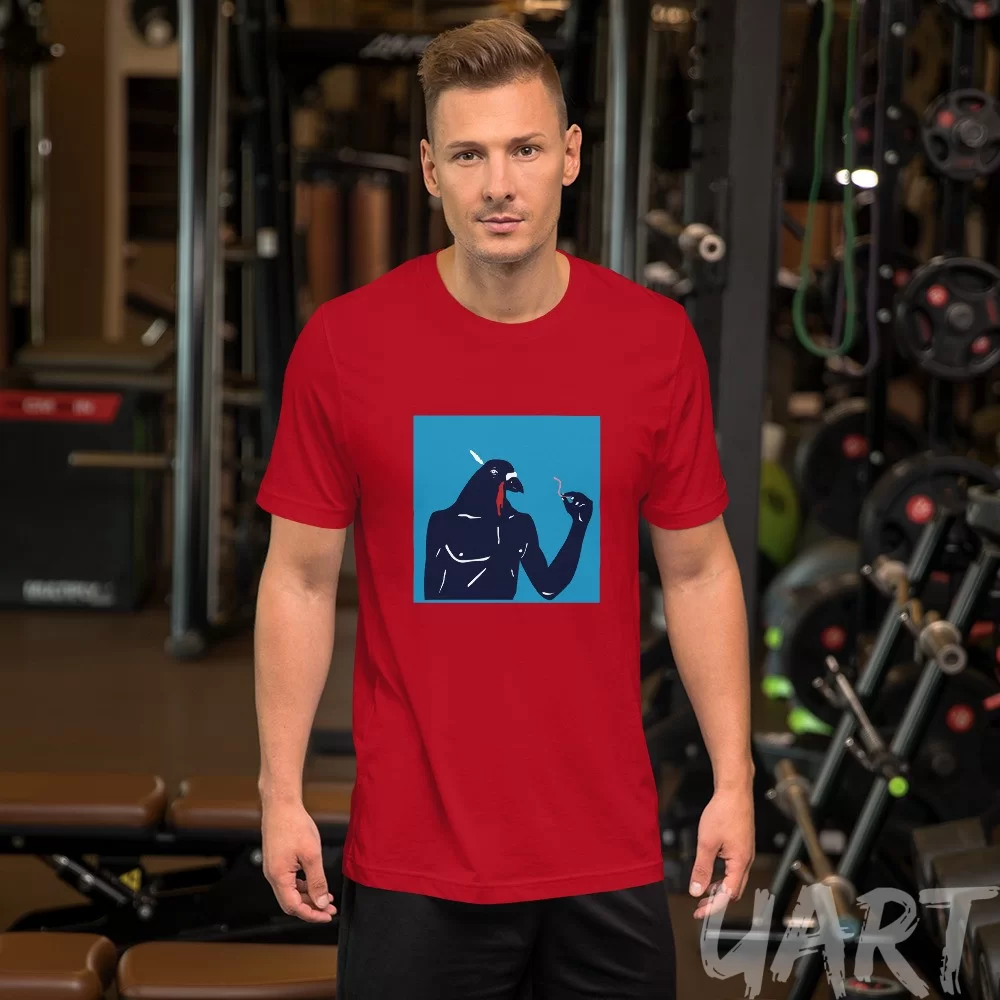 Unisex t-shirt «Pigeonman» by Arthur Soletskyi - Image 3