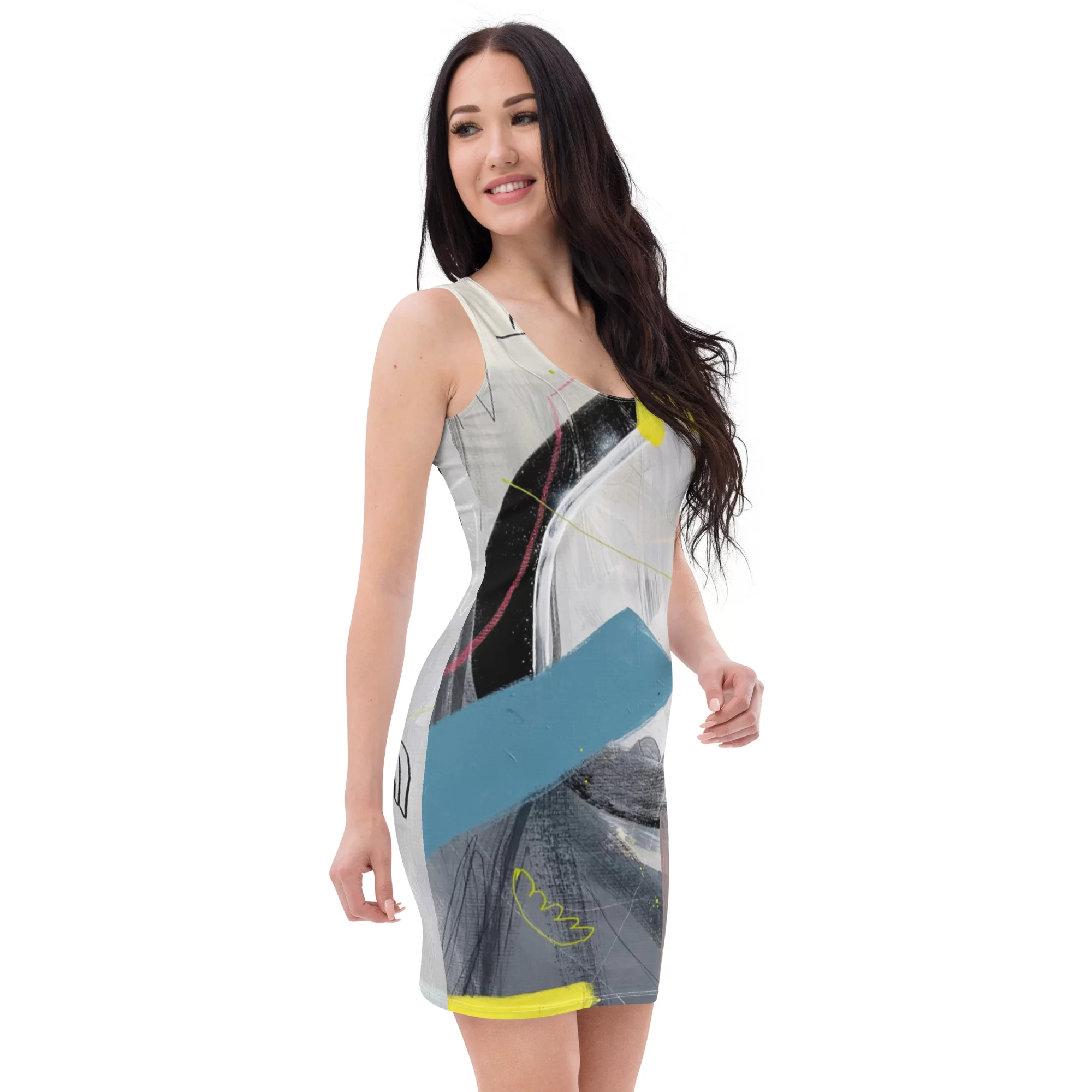Sublimation Cut & Sew Dress with artwork by Tanya Lytko - Image 4