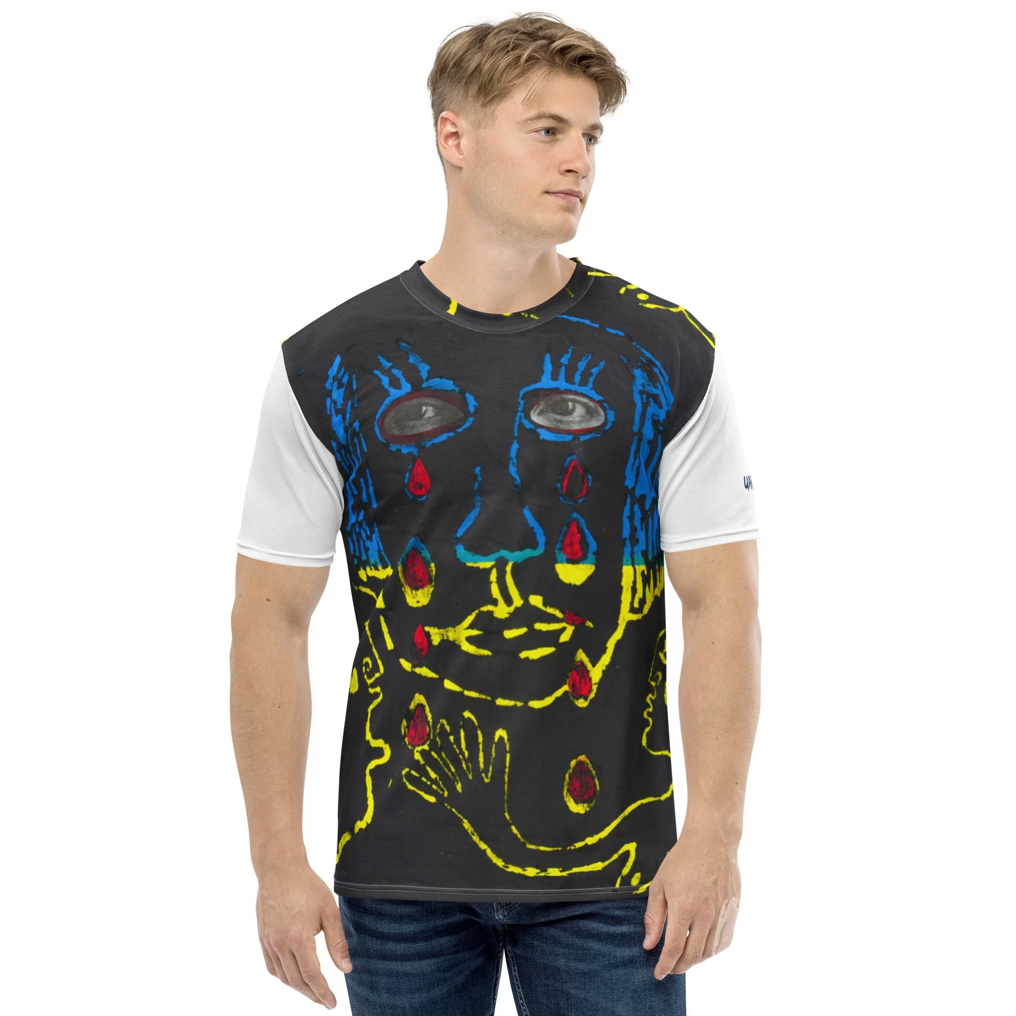 Men's t-shirt with artwork by Francoise Oz & Bohdan Perevertun - Image 2