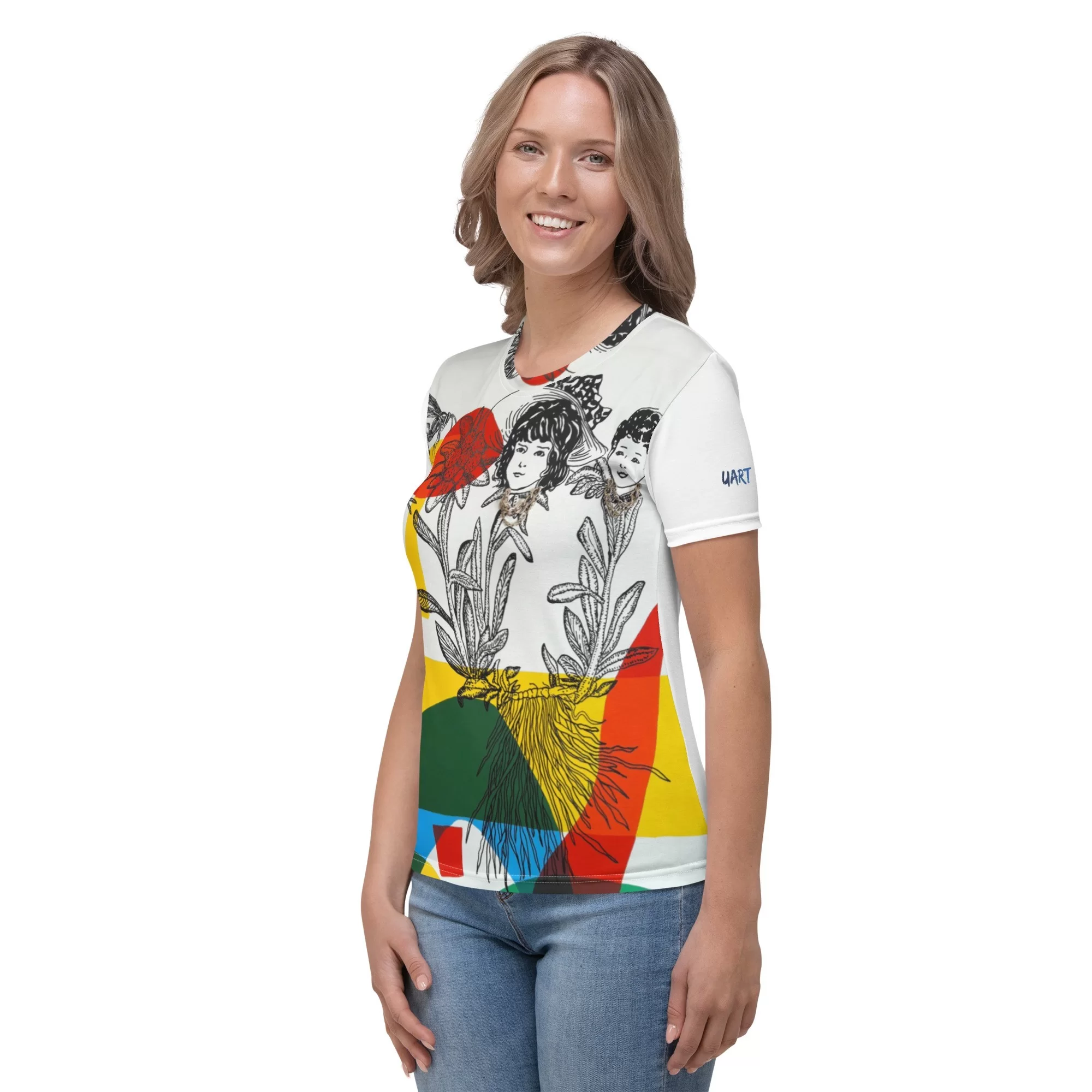 Women's T-shirt «Love can give children» by Francoise Oz & Bohdan Perevertun - Image 2
