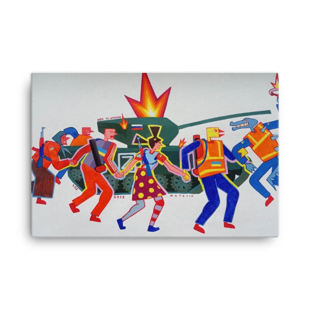 Canvas «Dance» by Denys Metelin - Image 2