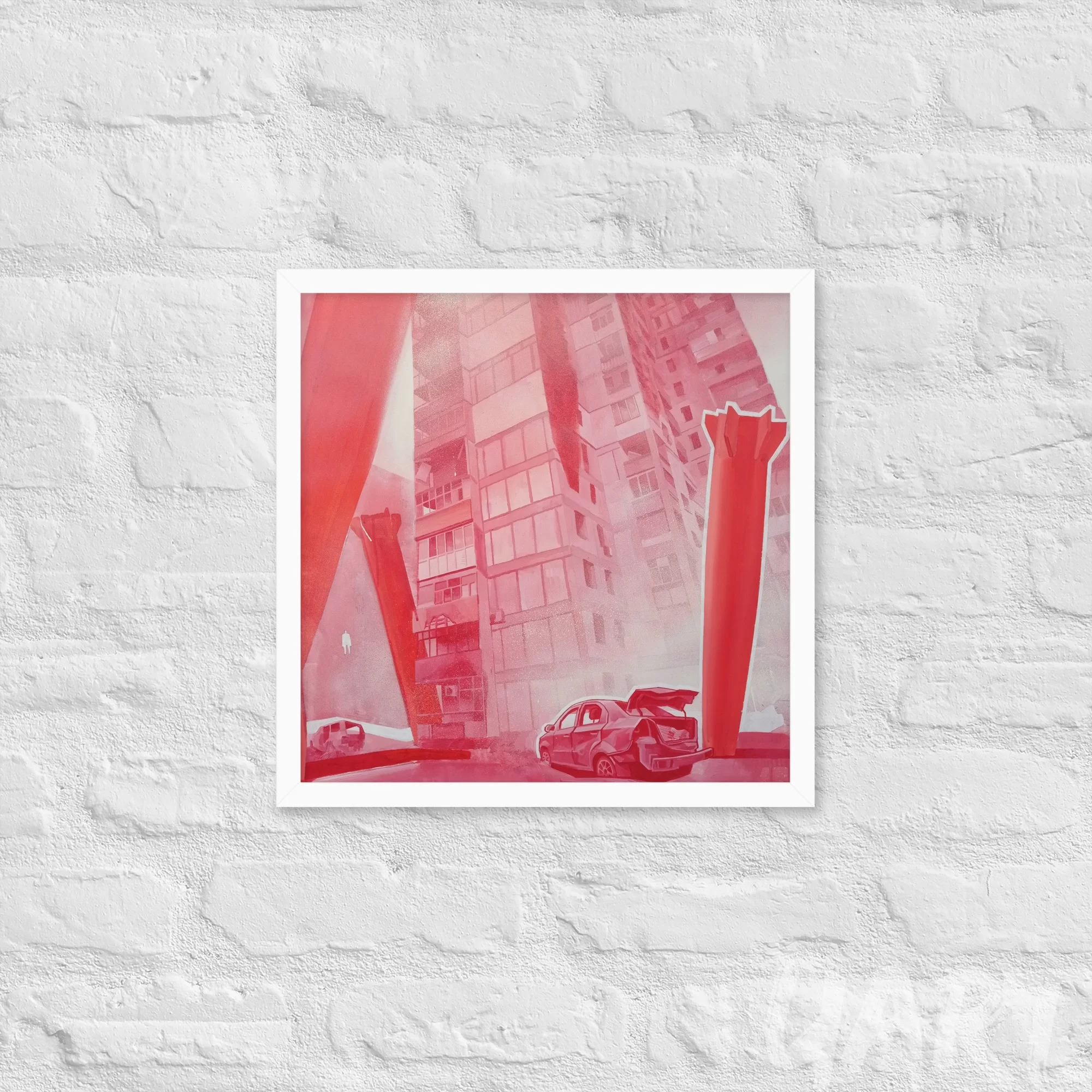 Framed poster «Mariupol» by Denys Metelin - Image 3