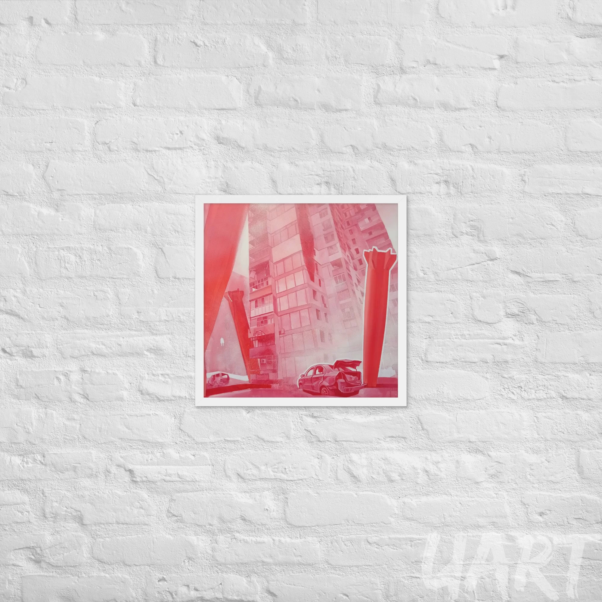 Framed poster «Mariupol» by Denys Metelin - Image 4